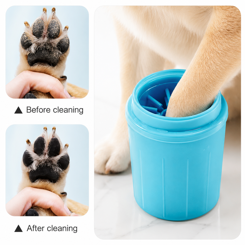 CleanPaw Portable Dog Paw Washer