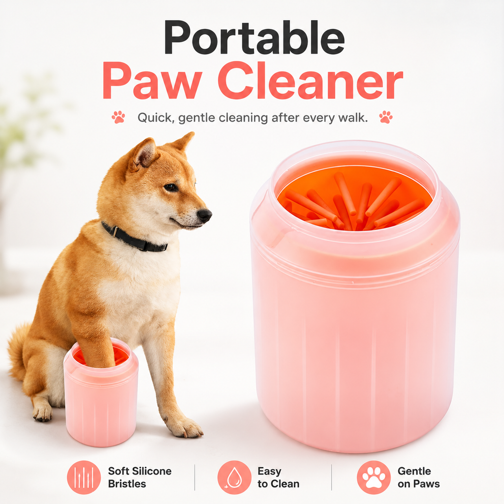 CleanPaw Portable Dog Paw Washer