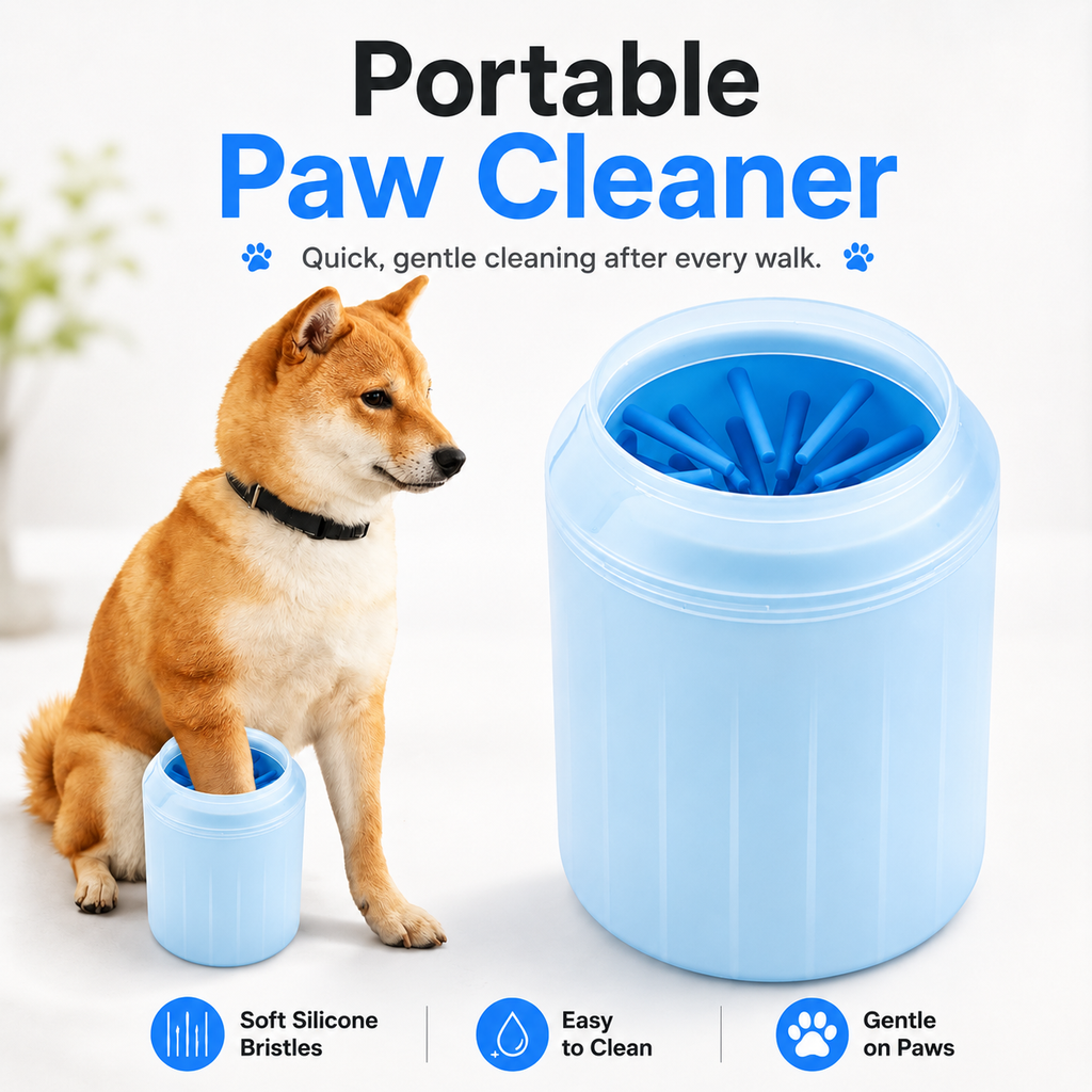 CleanPaw Portable Dog Paw Washer