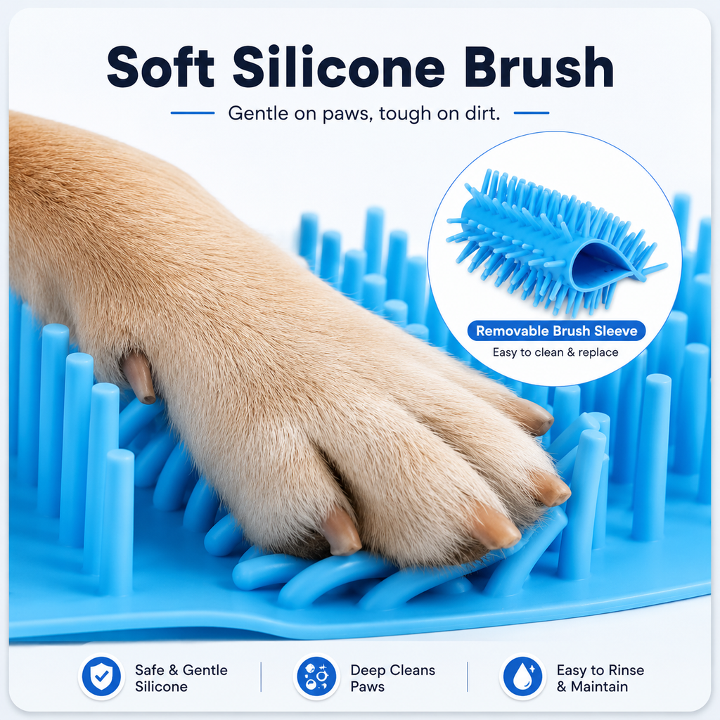CleanPaw Portable Dog Paw Washer
